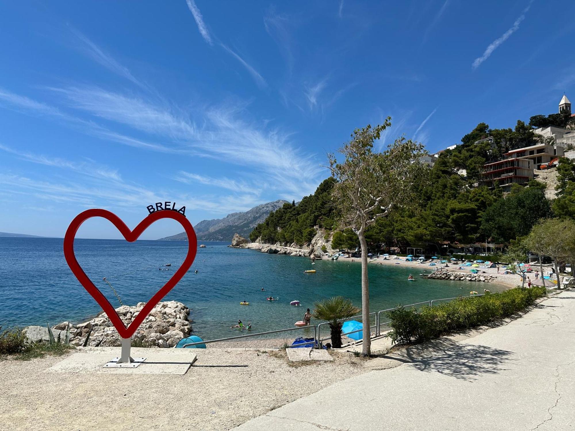 Apartmani Jurica I Ankica Brela Exteriér fotografie