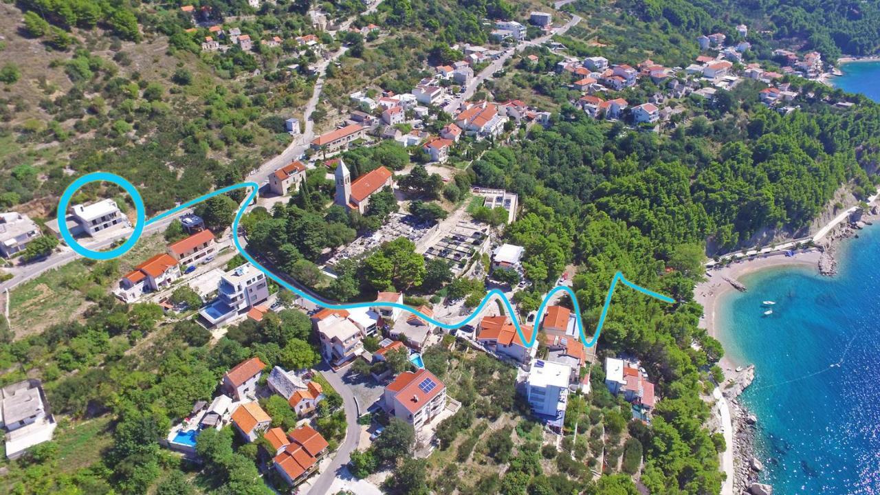 Apartmani Jurica I Ankica Brela Exteriér fotografie
